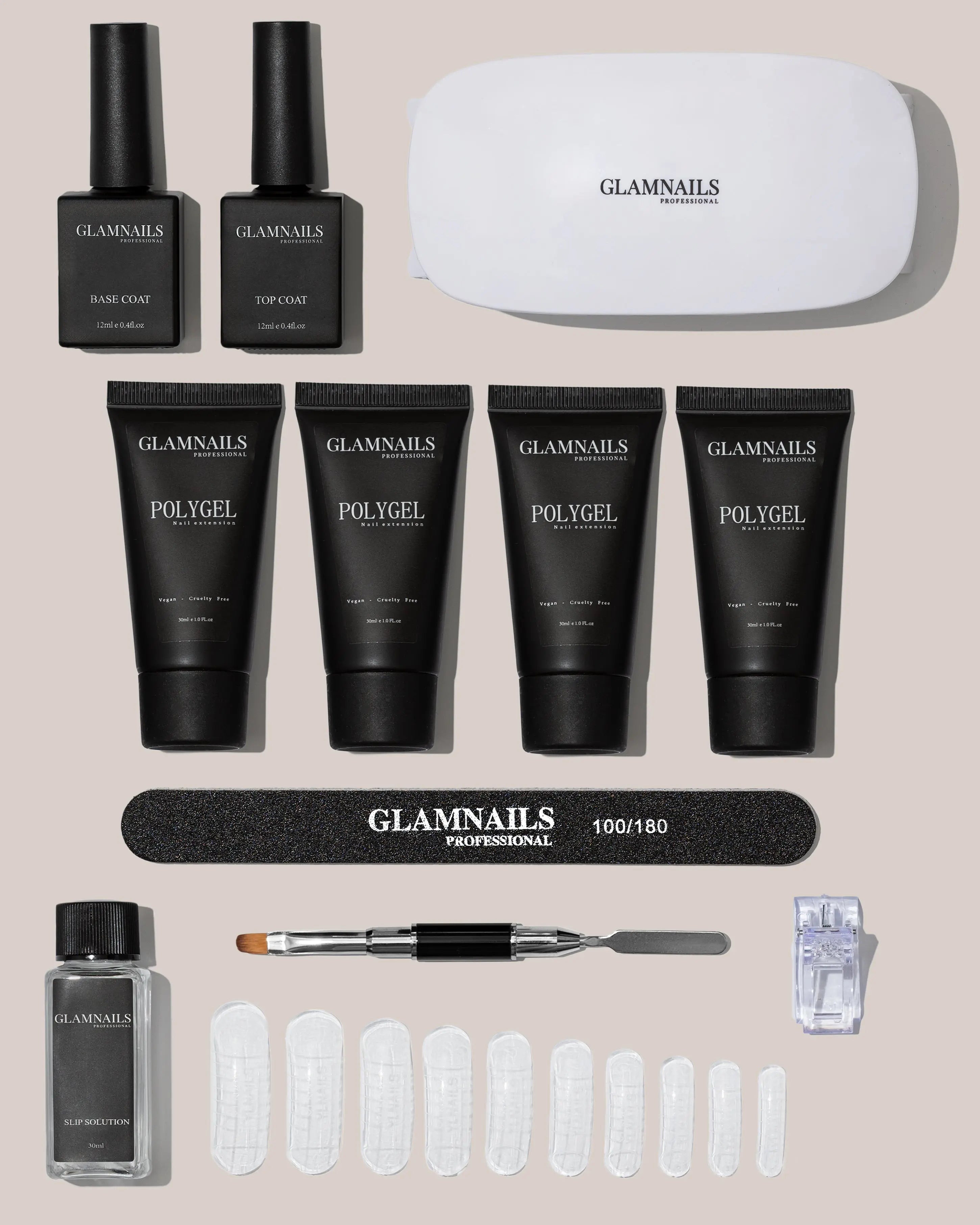 Glamnailsprofessional Gesundheit & Schönheit > Nagelpflege > Nagelgel Polygel Starterset | 2+2 Gratis Farben