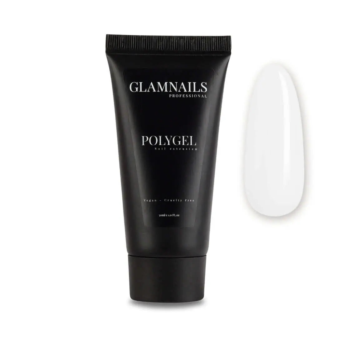 Glamnailsprofessional Polygel Polygel White Daisy