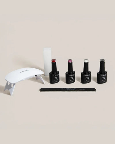 Glamnailsprofessional Gesundheit & Schönheit > Nagelpflege > Nagelgel 3-in-1 One Step Gellak Premium Starter Set | 2+2 kostenlose Farben