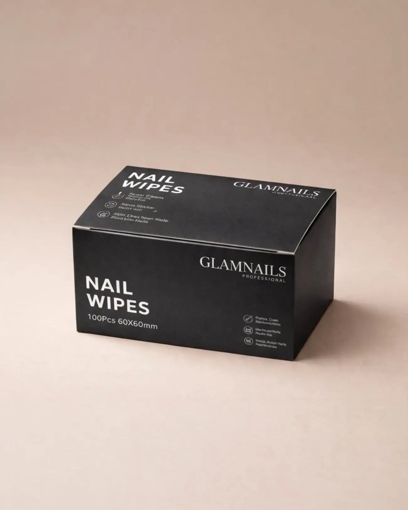 Glamnailsprofessional Nail Wipes | Pluisvrije Cleaner Doekjes | 100 Stuks